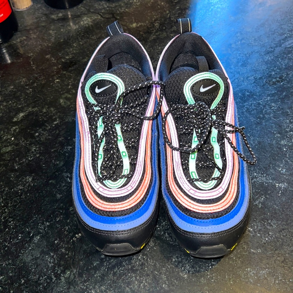 Nike Airmax 97 colorful like new size 6.5 womens